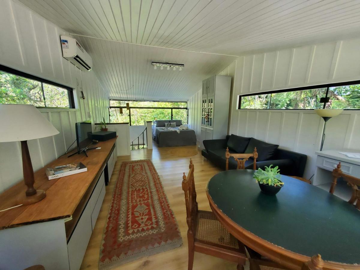 Ecoisa De Chacara - Casa De Vidro, Casa De Campo 모헤테스 외부 사진