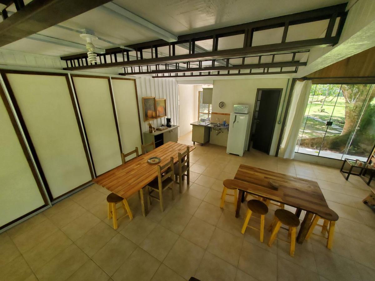 Ecoisa De Chacara - Casa De Vidro, Casa De Campo 모헤테스 외부 사진