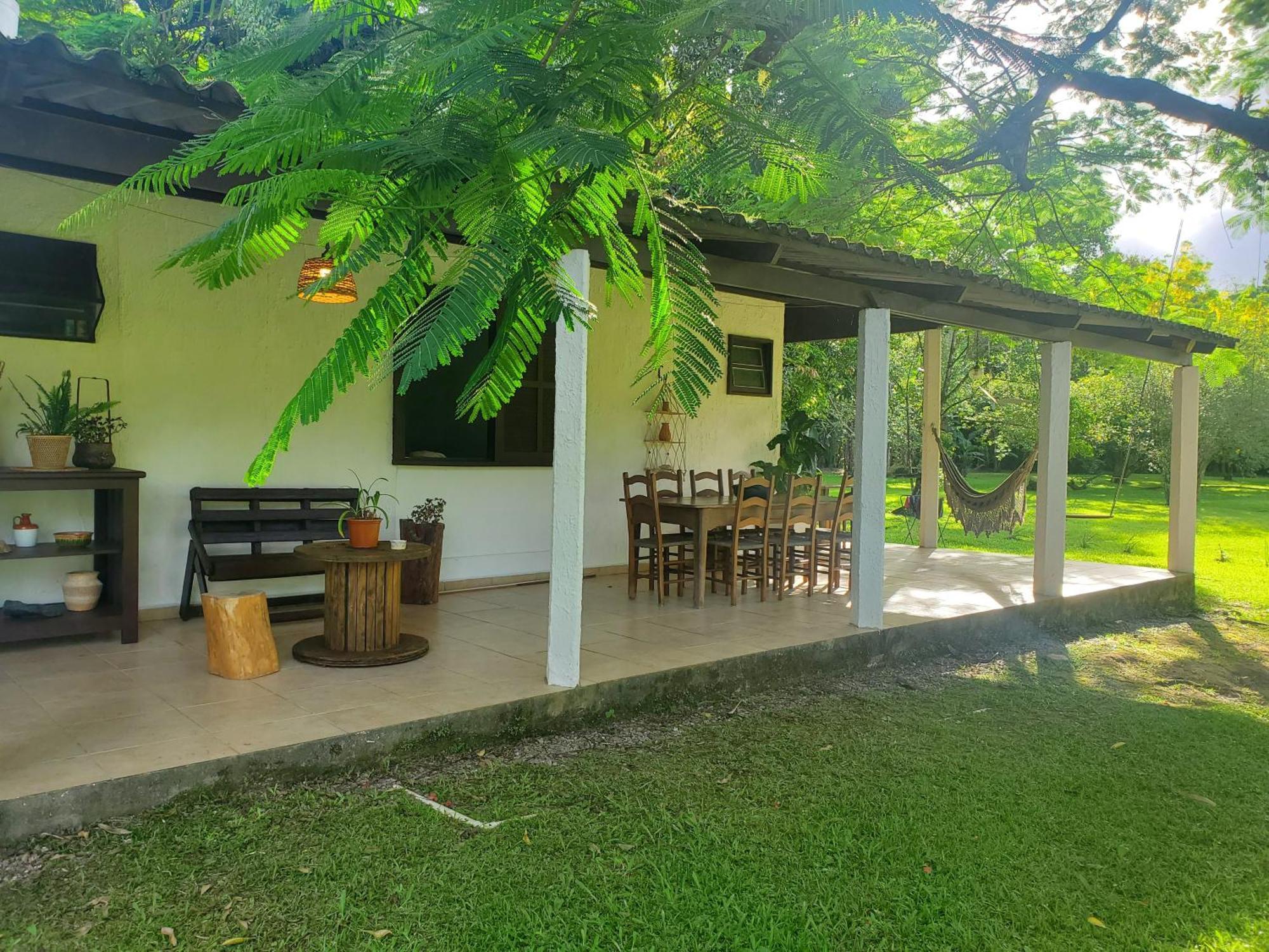 Ecoisa De Chacara - Casa De Vidro, Casa De Campo 모헤테스 외부 사진